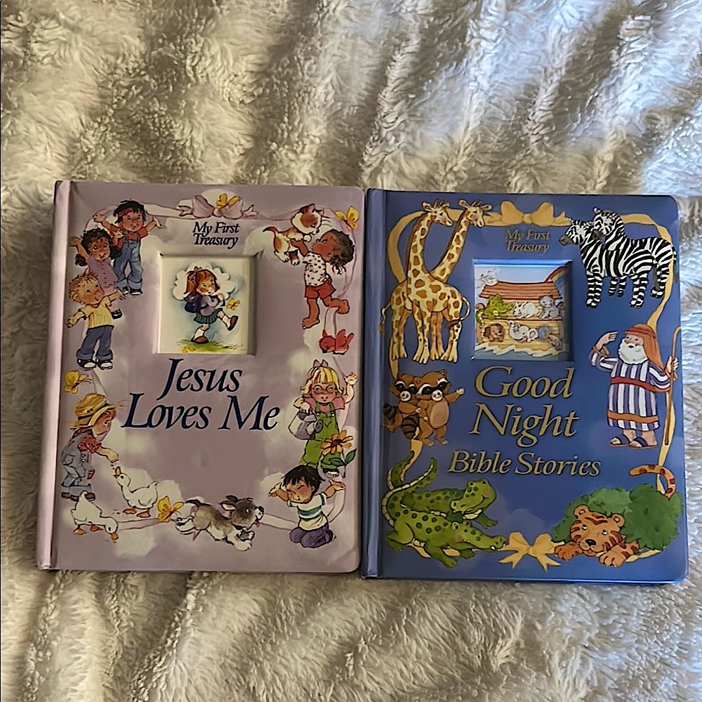 Kids Storybook Set - Purple and Blue